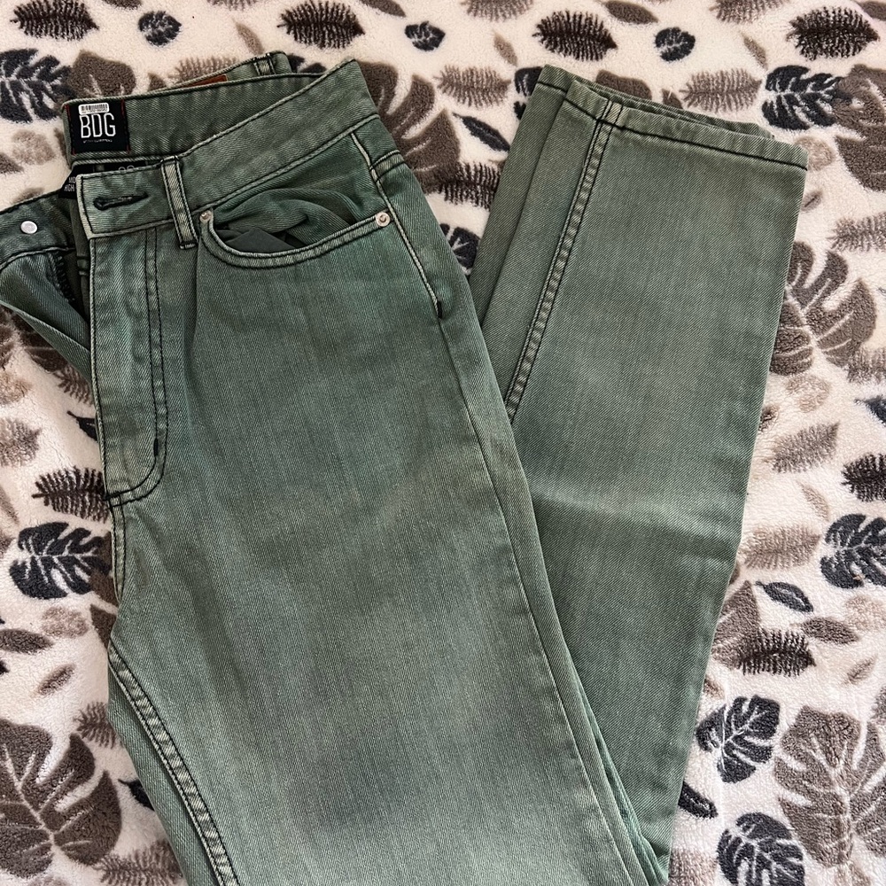 BDG Womens Green Jeans